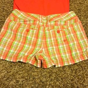 Plaid Shorts Size 3